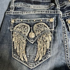 Woman Miss Me Boot Cut Jeans